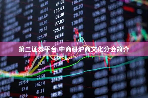 第二证券平台 中商研沪商文化分会简介