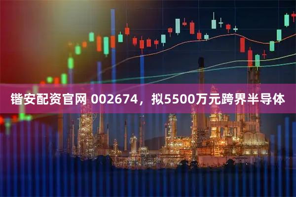 锴安配资官网 002674,拟5500万元跨界半导体